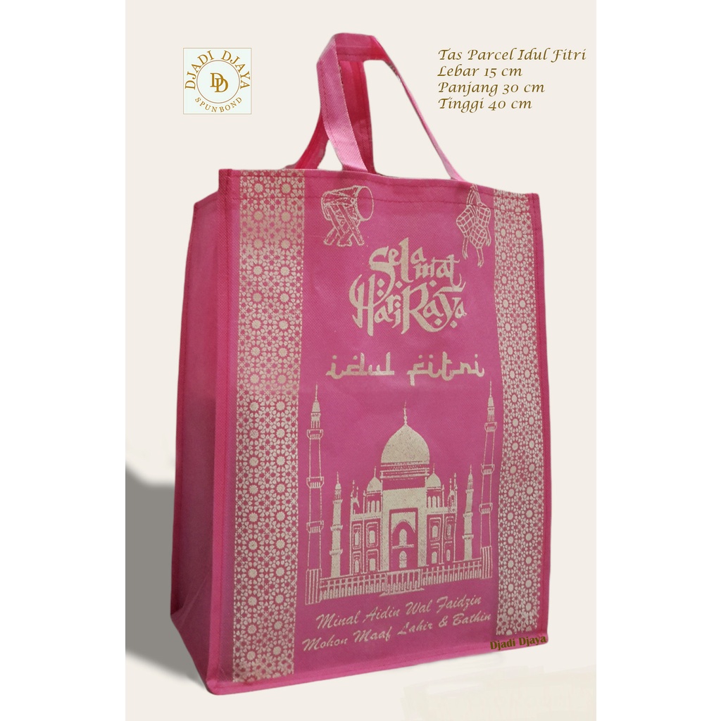 

Tas Pita Kotak Parcel Lebaran Idul Fitri Pink