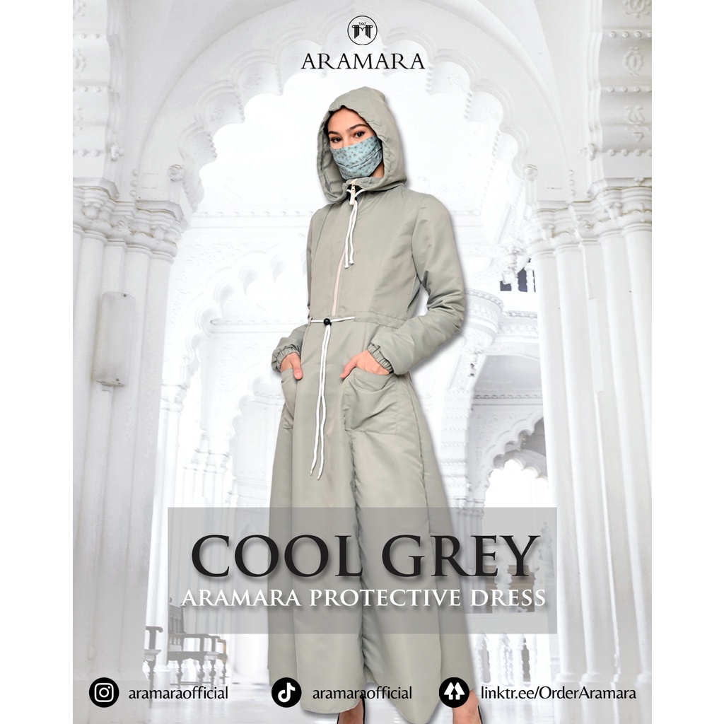 Aramedic Baju APD Waterproof Wanita - Cool Grey