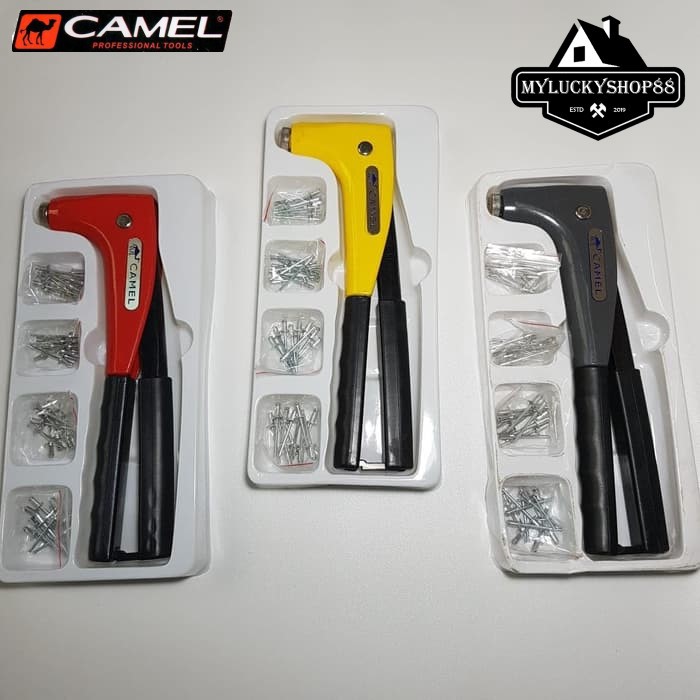 Camel Tang Rivet Otomatis Set - Tembakan Paku - Hand Ripet