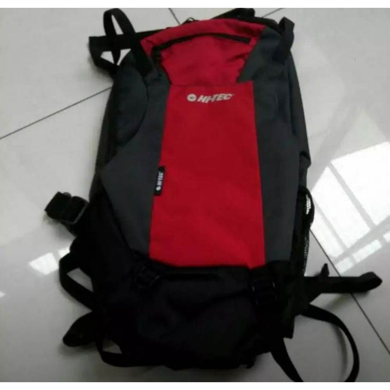 Tas Punggung HI-TEC 35L Charcoal Red