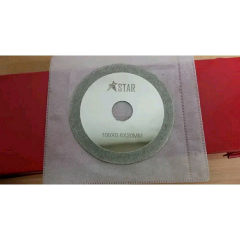 Diamond Electro Plate STAR Potong poles Kaca mata gerinda poles batu Mata gurinda poles batu gerinda