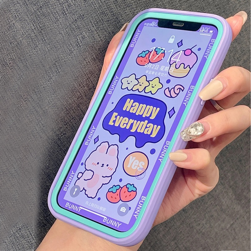 New Silicone 3in 1 Iphone Case iPhone 13 12 iPhone12Pro iPhone11Promax IphoneXR iPhone11 iPhone6splus iPhone7plus 8plus iPhoneXS iPhoneXsmax Soft Casing