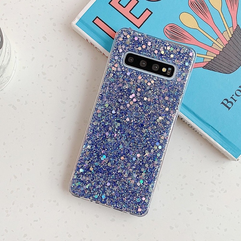 FULL GLITTER CASE ALL PHONE TYPES! Oppo A54 A74 A53 A31 Vivo X60 V21 V20 Y19 Y20 Samsung A32 A52 A72