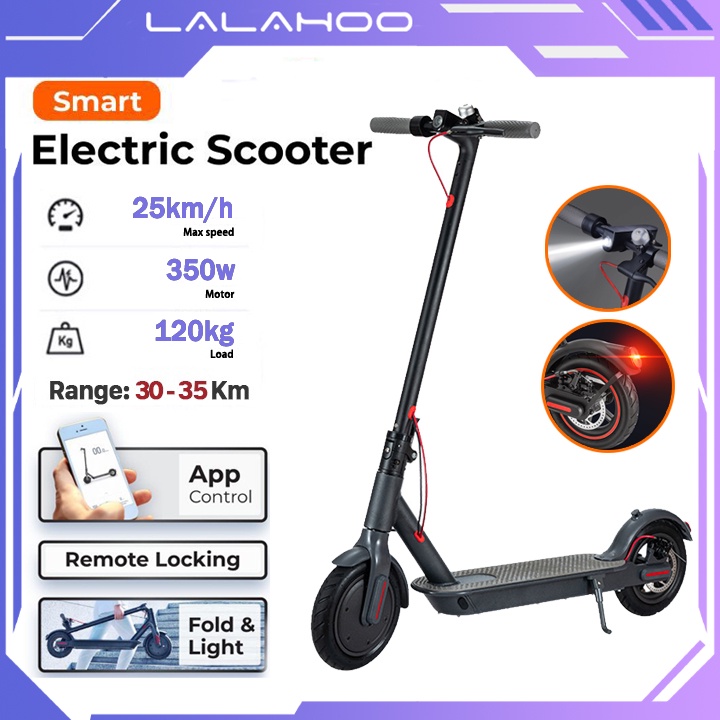 Sekuter listrik Electric Scooter Dewasa SCOOTER 8.5inch 350W Dewasa Lipat Electric Skateboard Scoote