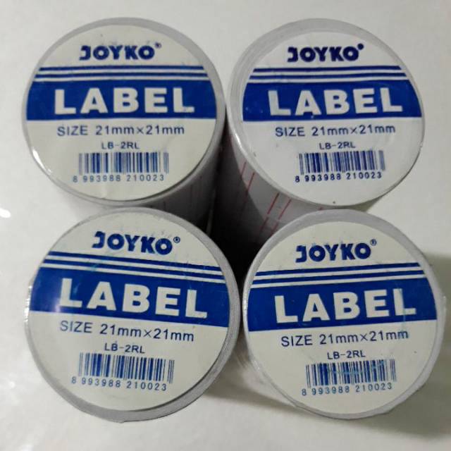 

Label Refill isi labeller stiker tag harga / nama kode 1 line baris ECER!!