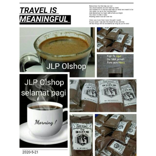 

JLP Shop/Kopi Bubuk Asli Kalimantan Robusta/Kopi Wangi Cap Enak