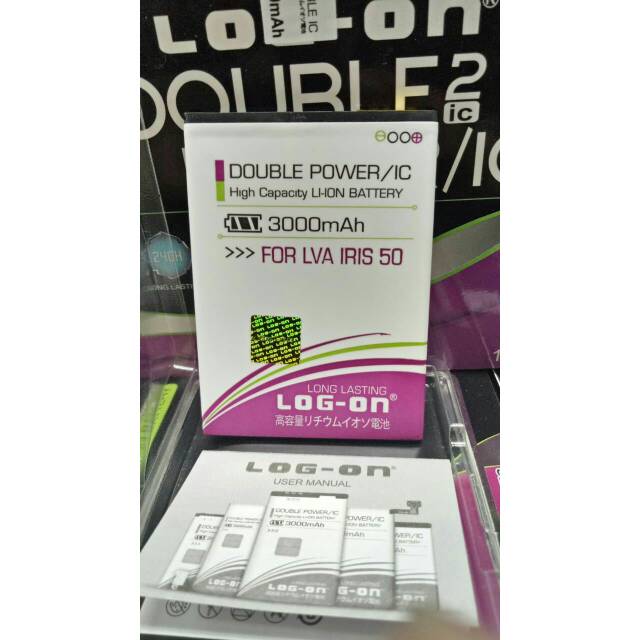 Baterai Lava Iris 50 LBI 12000025 Lava Iris 50