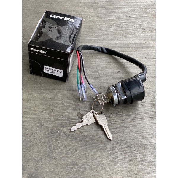 KUNCI KONTAK CG CB GL KABEL 4 MERK GORILLA