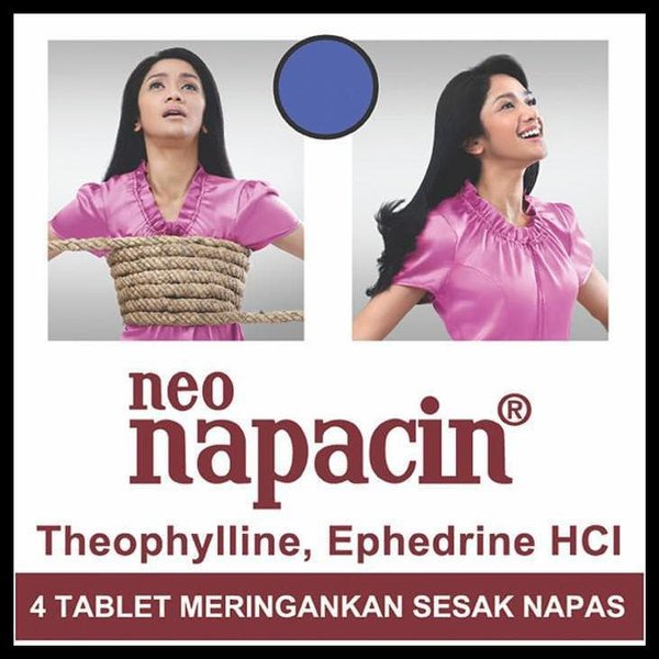 Neo Napacin Strip (Isi 4 tablet) Obat Asma