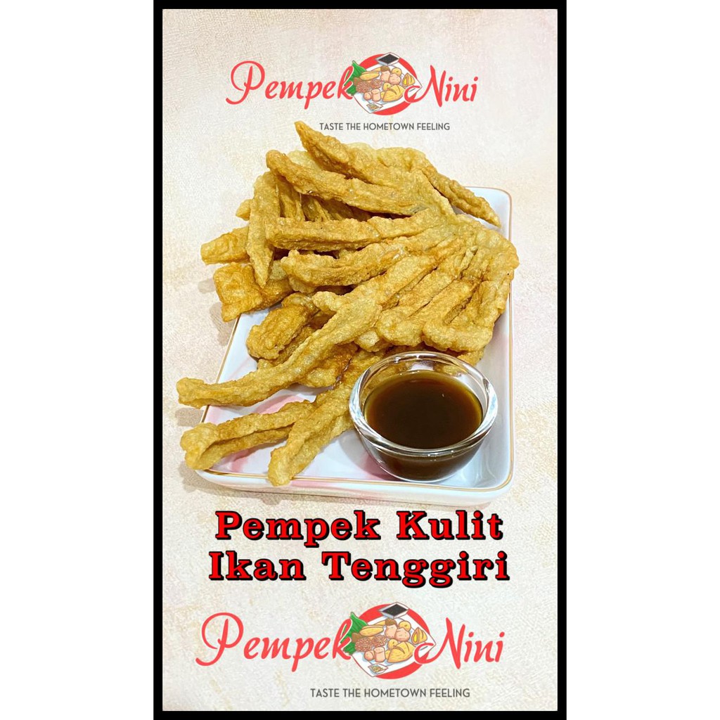 Jual Jual Murah Pempek Kulit Crispy Ikan Tenggiri Asli Palembang