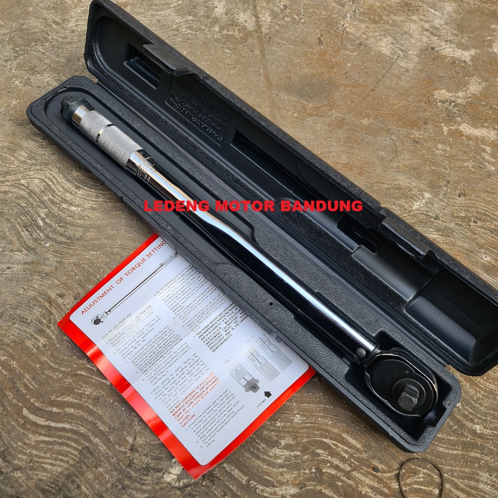 Kunci Torsi Momen Torque Wrench Micrometer Adjustable