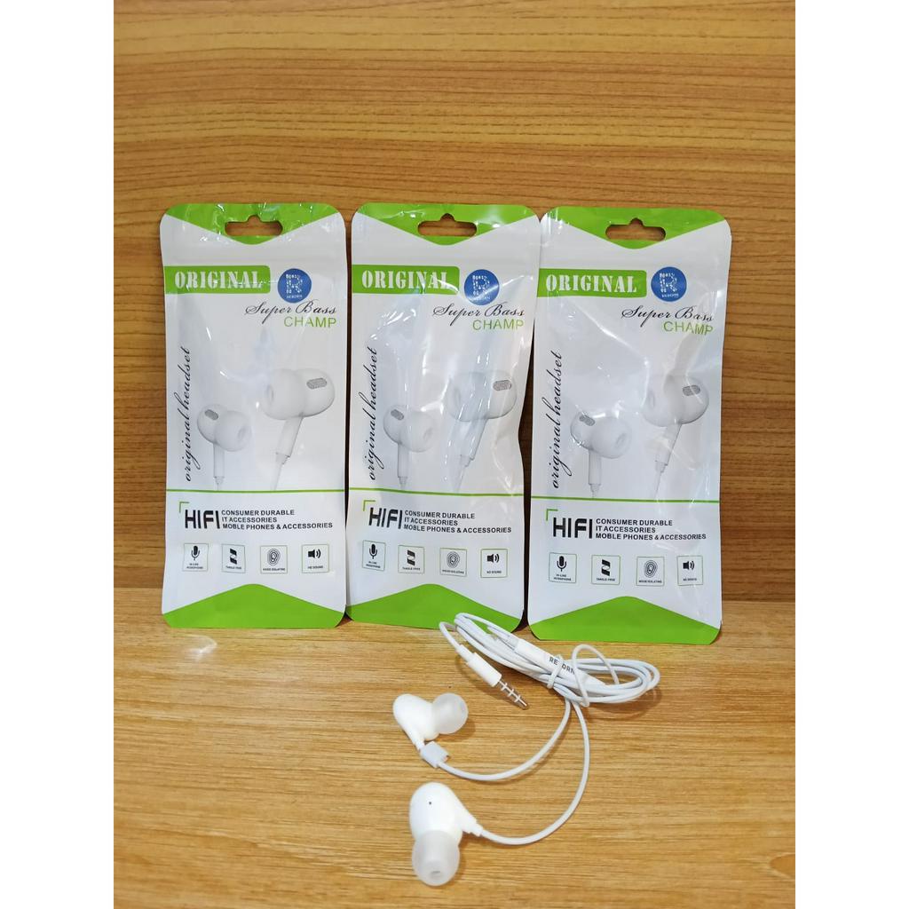 Reborn Champ K31 Headset With Mic Headset Stereo Earphone Jack 3.5mm