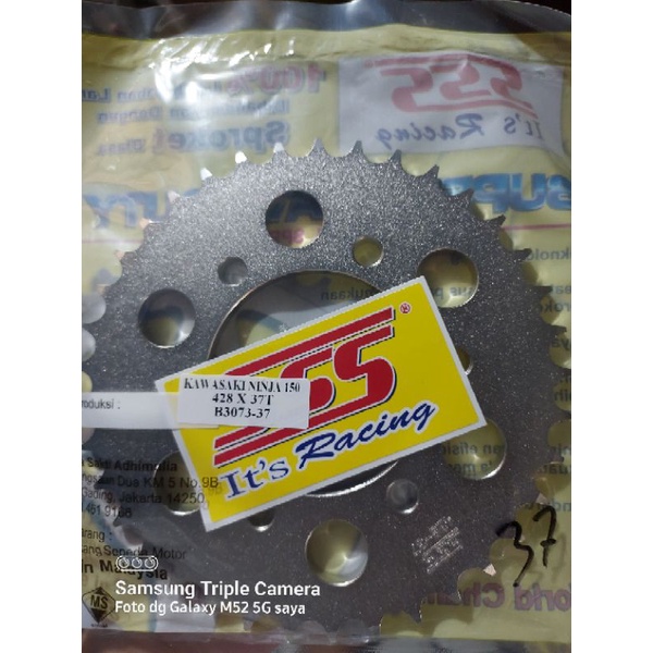 GEAR SSS 428 NINJA 150 NINJA RR NINJA SS BELAKANG UKURAN 36 37 38 39 40