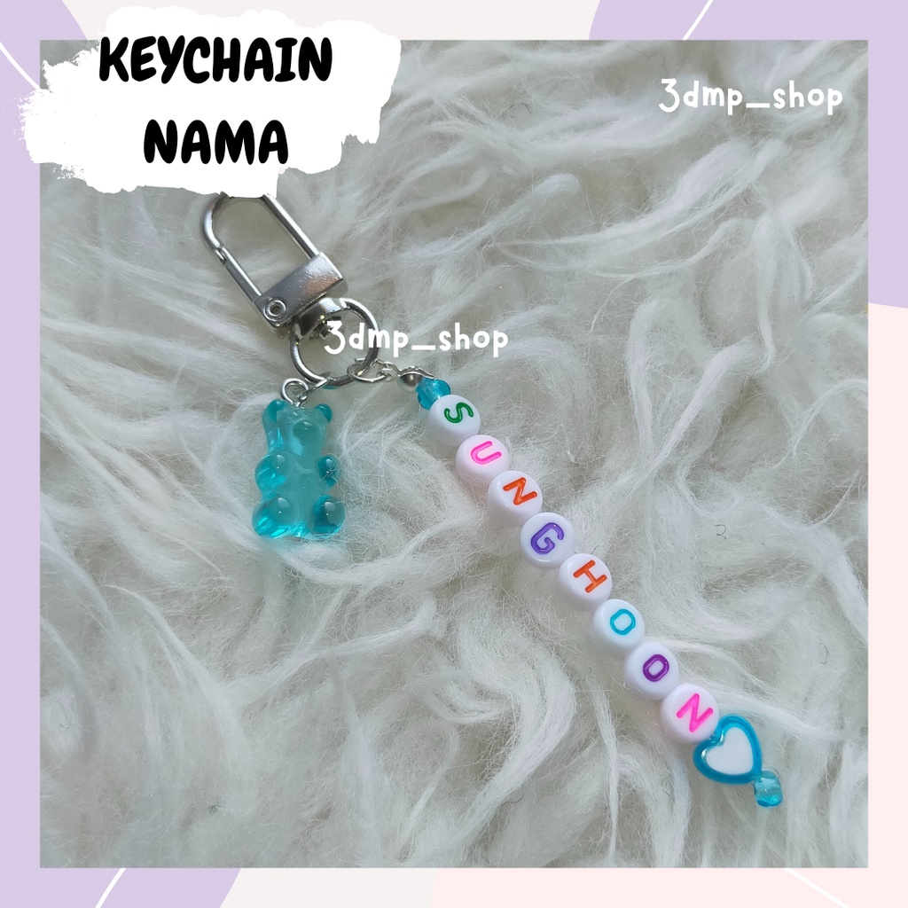 Keychain Gantungan kunci nama enhypen suno niki jungwon sunghoon jay jake heeseung