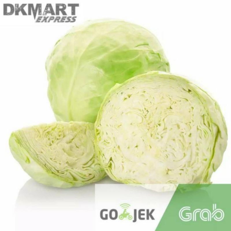 sayur kol putih 500gram sayur kubis kobis