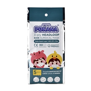 POKANA MASK KIDS HEADLOOP 5`S