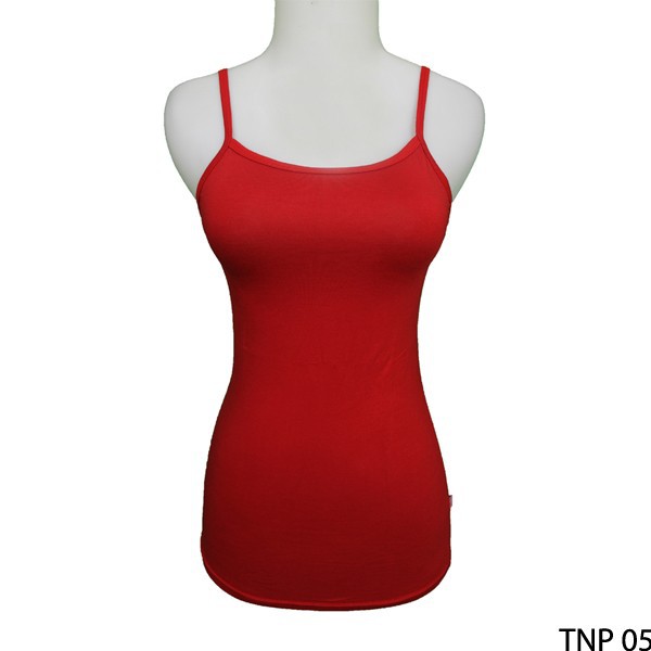 Tank Top Wanita Fashion Spandek Merah – TNP 05