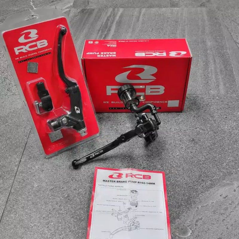 PAKET MASTER REM RCB S1 RADIAL SET KOPLING S1 MEKANIS CBR R15 R25 MT25  rcb