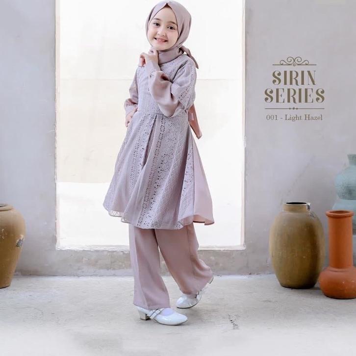 Terbagus.. Setelan Anak Perempuan Terbaru Umur 7th 8th 9th 10 Tahun SHIRIN 2IN1 KIDS Gamis Anak Pere