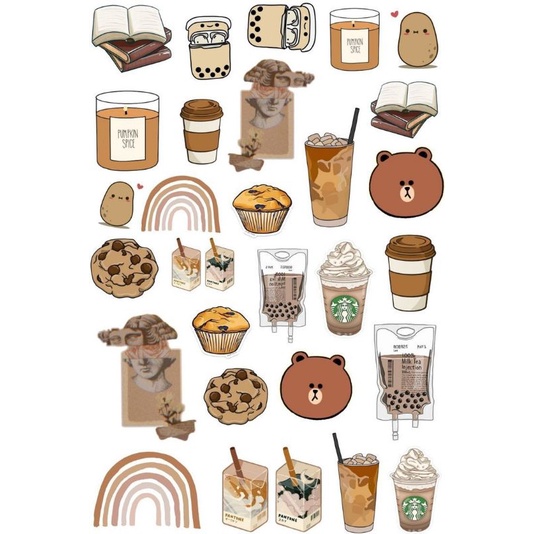 

[HNR] (Bisa COD) Sticker Aesthetic | Sticker Tumblr | Sticker HP | Mini Sticker Tumblr | Sticker Lucu | Sticker Diary*03