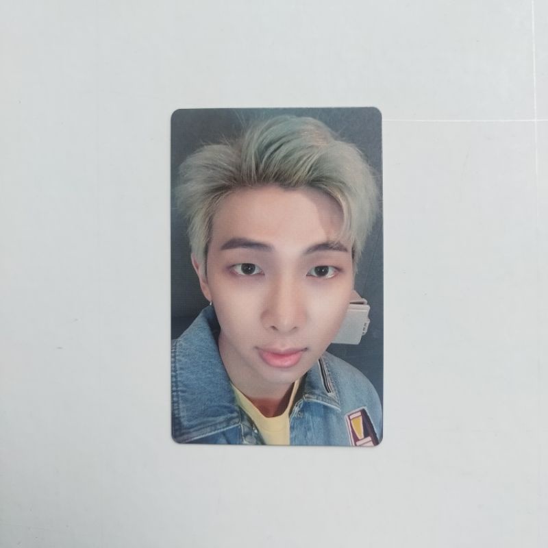 PHOTOCARD KIM NAMJOON RM LIGHTS JAPAN PC LIGHT NAMU