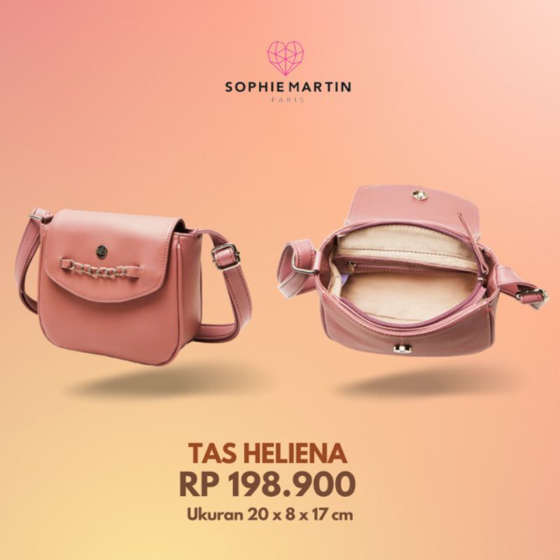 HELIENA BAG TAS SELEMPANG WANITA SOPHIE PARIS PROMO TAS SOPHIE MARTIN  TAS PESTA