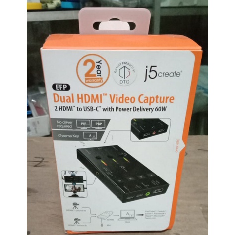 Dual HDMI Video Capture j5 create