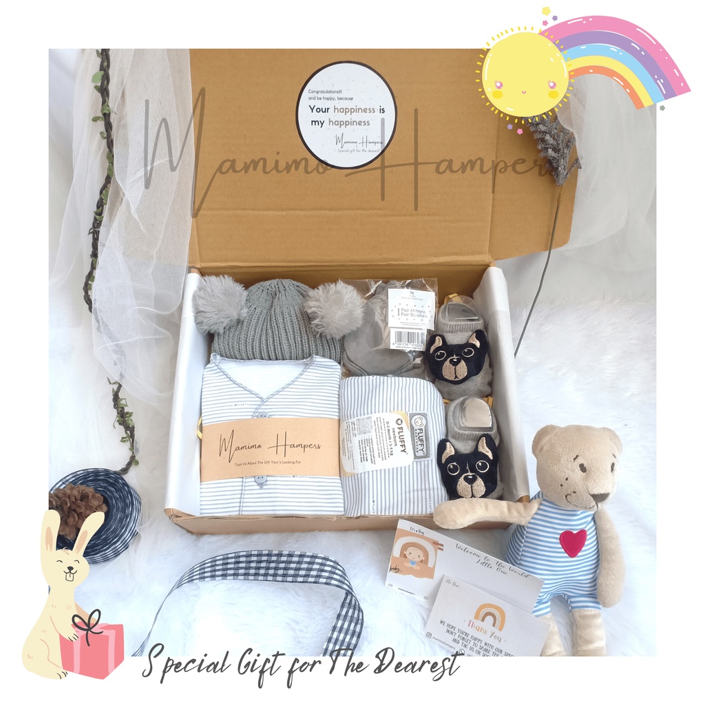 Hampers Baby Premium 2| Hampers Baby by Mamimo 2| Newborn Gift Premium | Hampers bayi premium | Hampers baby boy/Girl Kado Bayi lengkap | Kado bayi premium| Kado bayi lucu| Kado bayi murah| Hampers baby murah dan lucu| Newborn Gift-2