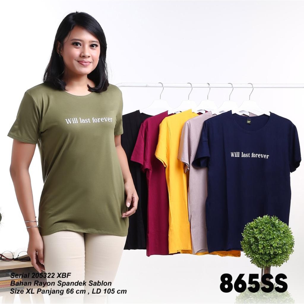 BAJU ATASAN | KAOS WANITA LENGAN PENDEK BAHAN RAYON PREMEUM