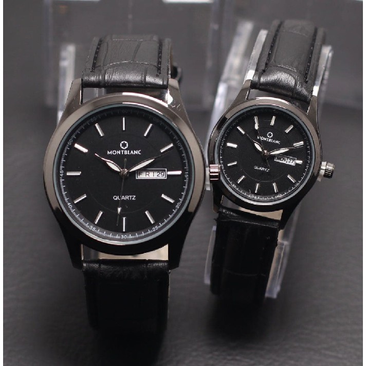 jam tangan MONTBLANC COUPLE KULIT