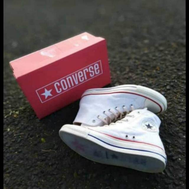 Converse Chuck Taylor Allstar Hi White Sol Bening