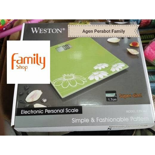 TIMBANGAN BADAN DIGITAL WESTON EB 9362 BERKUALITAS