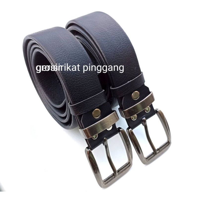 ikat pinggang resleting mudel tusuk ikat pinggang pria