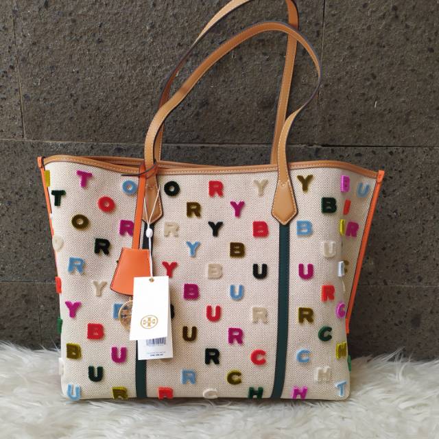 TAS WANITA TB Perry Fill Coupe Medium Tote Triple