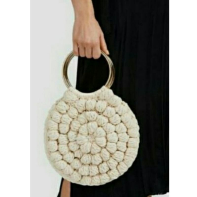 Ring tas#Ring bulat besar ( 2 pcs )