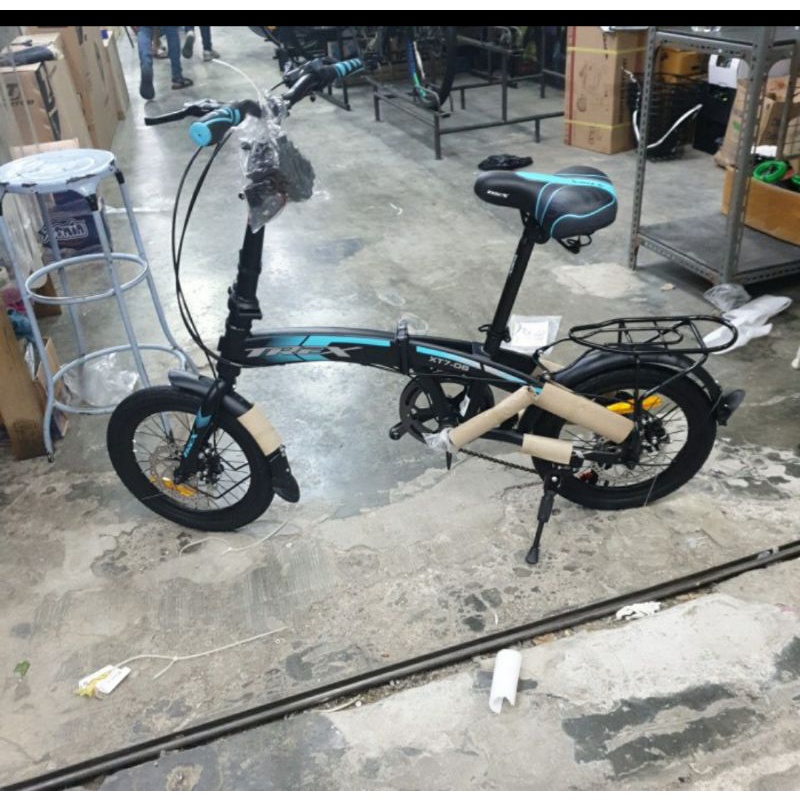 Sepeda Lipat 16 inch Trex xt 7 db