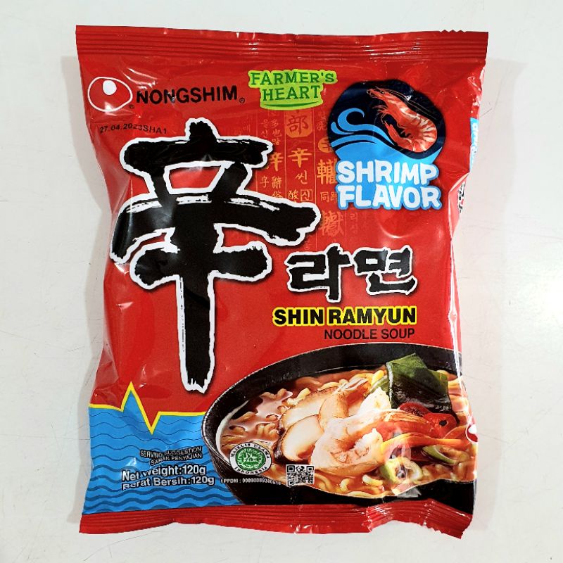 Nongshim Shin Ramyun Shrimp 120g