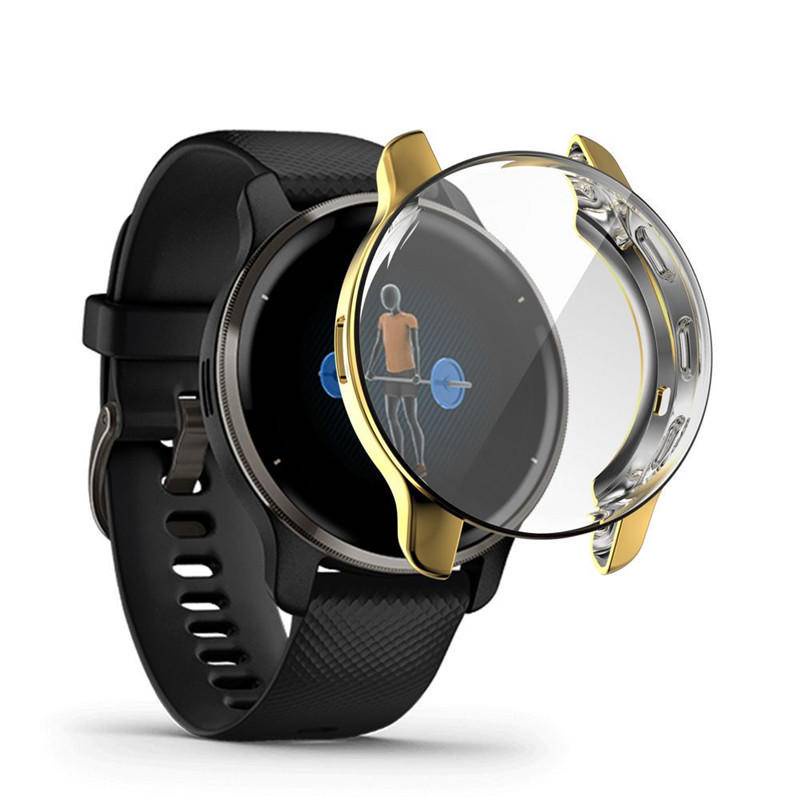 Case Pelindung Layar Smartwatch Bahan TPU Untuk Garmin Venu SQ 2S 2 Plus vivoactive 4 4S