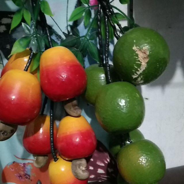 Artificial Fruits / Buah Palsu, Hiasan Dinding Aneka Buah Mirip Aslinya, Isi 6