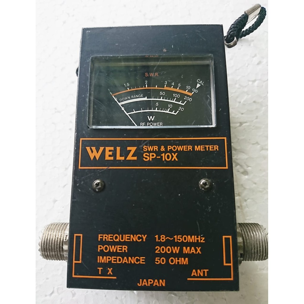 SWR dan Power Meter WELZ SP10X