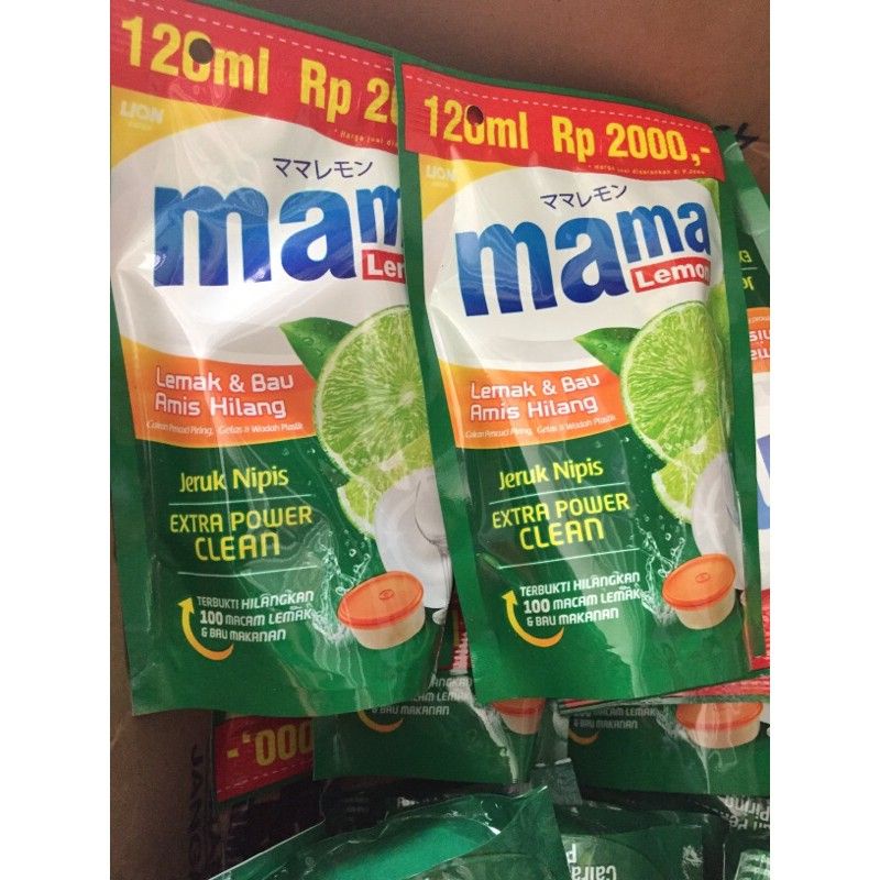 Jual Mama Lemon Sabun Cuci Piring Kemasan 2000 115 Ml Shopee