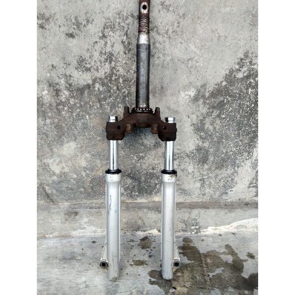 shockbreaker skok depan set segitiga Honda Kirana 125 original second