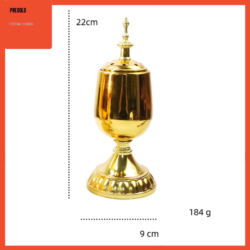 [In Stock] Vintage Iron Art Incense Burner Coil Holder Burning Box Candle Stand