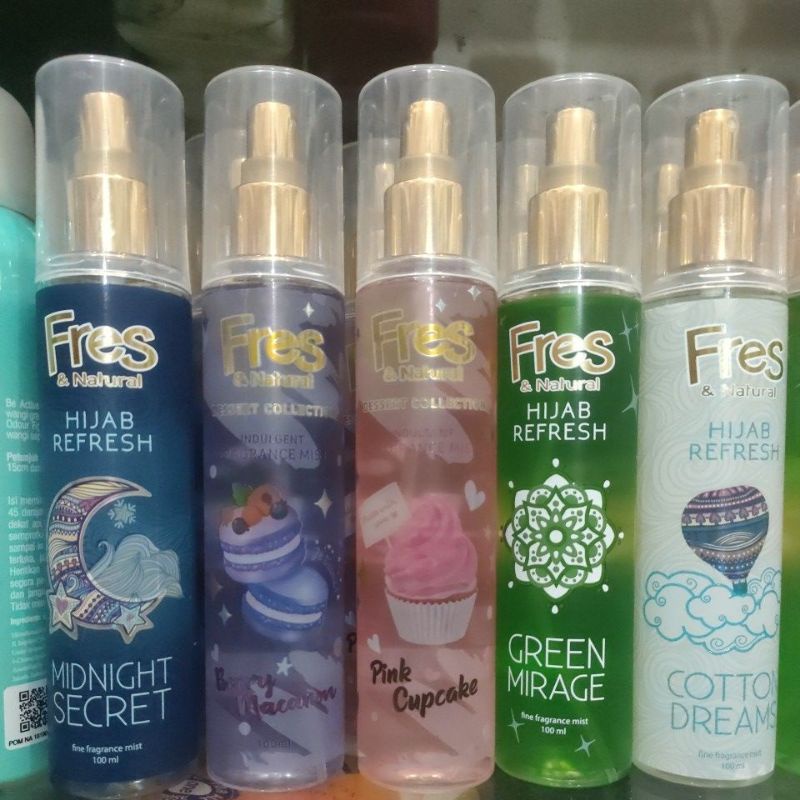 Fres &amp; Natural Body Mist 100ml