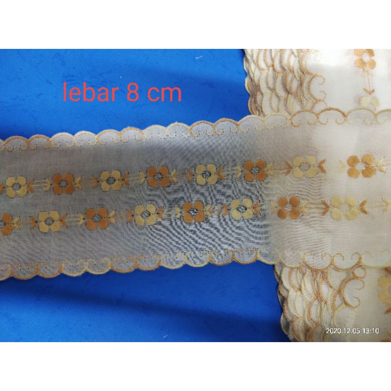 RENDA katun variasi renda bordir katun