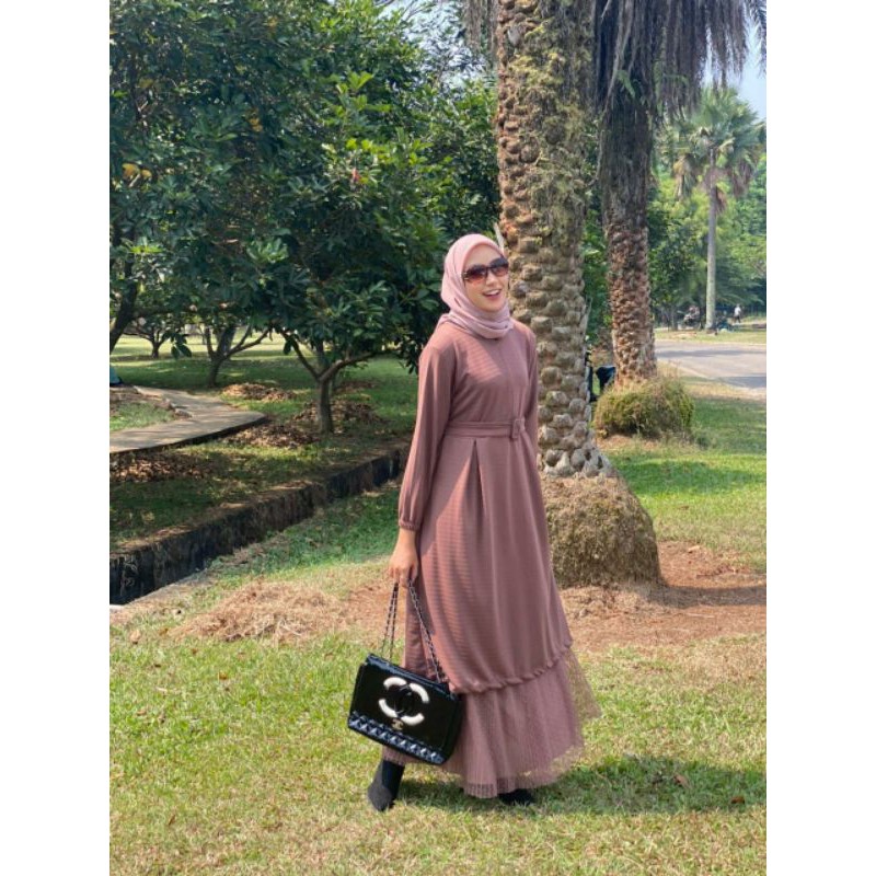 Alena Tunik, TUNIK WANITA MUSLIM BUSUI CANTIK BAHAN KAOS IMPORT LD 100-120 JUMBO ZIPPER BUSUI OOTD