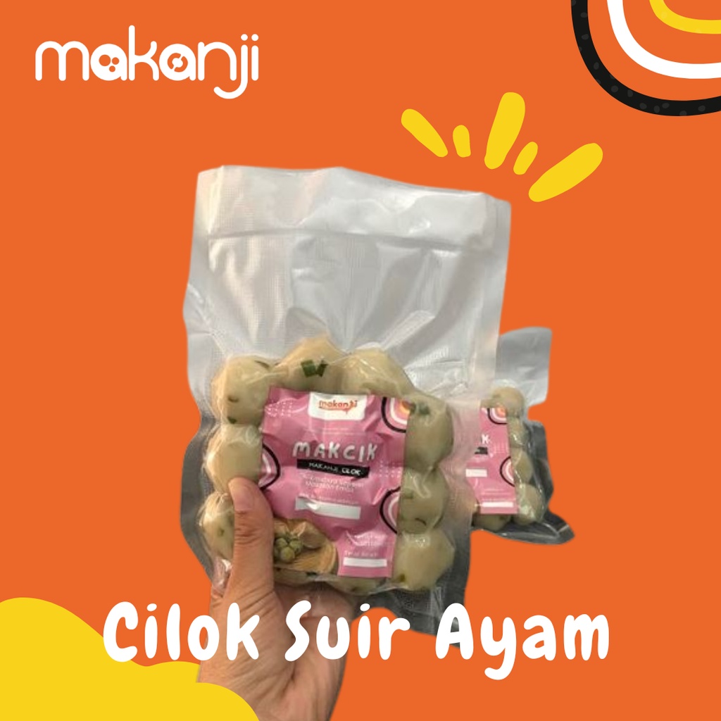 

[Makanji] Cilok Suir Ayam 15 Pcs | Frozen Food | Cemilan Keluarga | Jajan | Snack