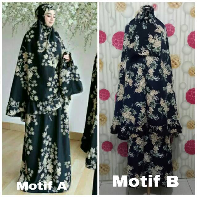 Mukena Monalisa Flowy