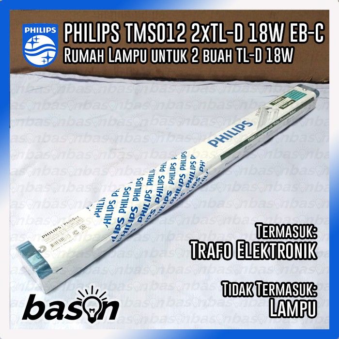 PHILIPS TMS012 2xTL-D18W EB-C - ETMS - Electronic Ballast