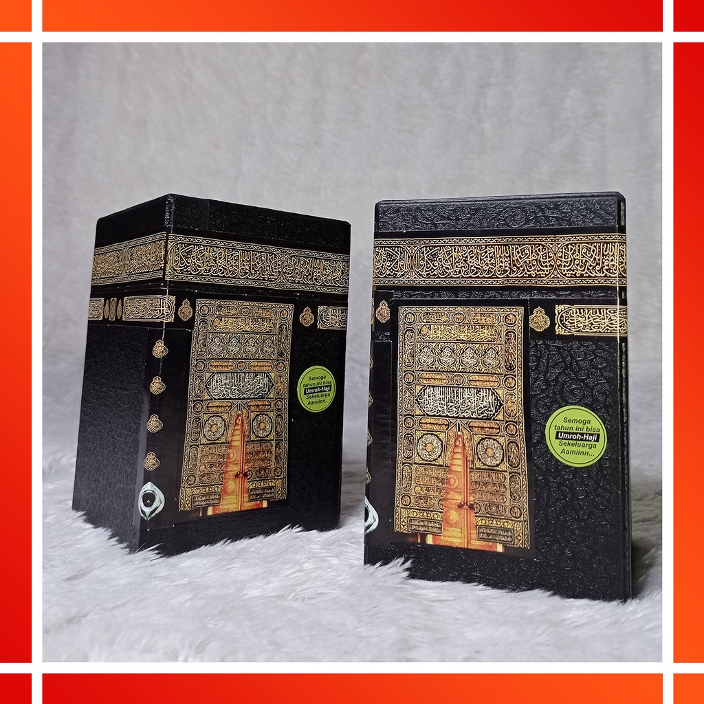CELENGAN KABAH KECIL Mini Unik Miniatur Kakbah Mekah Murah Kado Ultah Souvenir Haji Umroh Penyimpan Uang-3